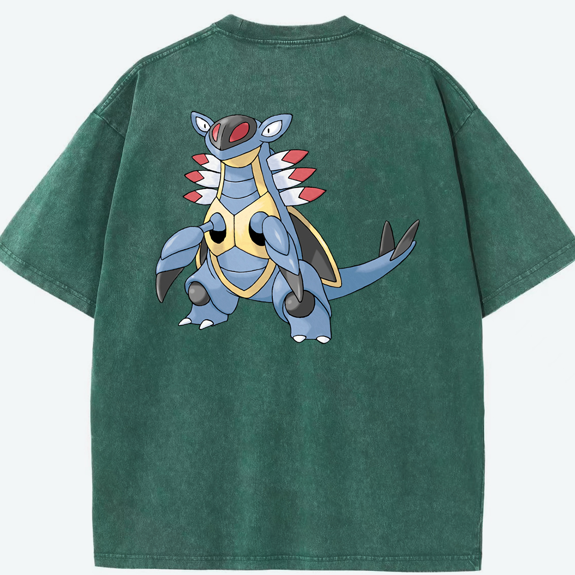 （画像用） ポケットモンスター Pokémon 綿100% ヴィンテージ風 半袖Tシャツ（背面プリント）